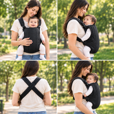 Ergonomic Baby Carrier – Adjustable Infant Carrier